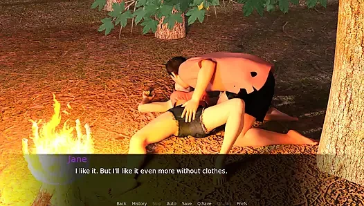 Castaway hikayesi: gecenin derinliklerinde seks döllenmeyle bitiyor - bölüm 23