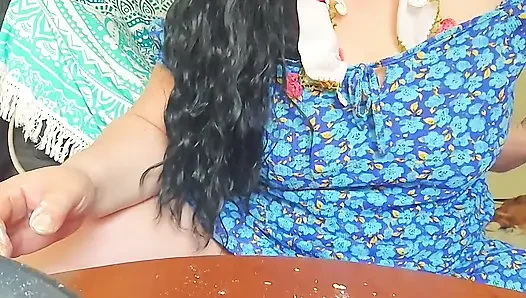 Ablam yemek yaparken ne kadar da güzel
