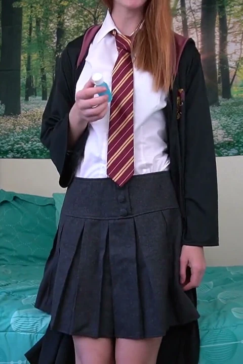 Goody Gryffindor sürtük bir slytherin ginny weasley iksir 31 talimatı alıyor