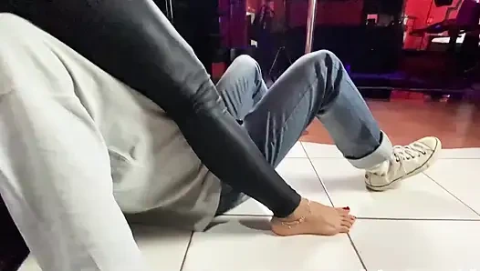 Богиня Kiffa и Mrpine1 - сидение на лице