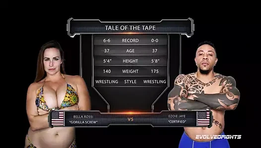 Seks güreş olarak bella rossi yener eddie jaye sonra sürmek onun bbc