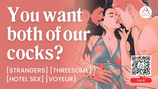 Asmr sesli porno: bir otel odasında çifte penetrasyon ve yarak paylaşımı ile mfm üçlü seks - kadınlar için erotik ses