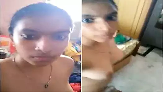 Bugün özel-sevimli kız onu çıplak sel kaydı...