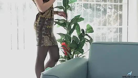 Rus orta yaşlı seksi kadın
