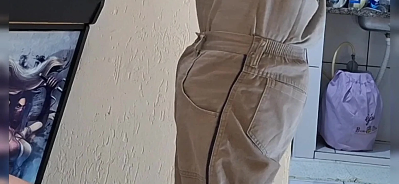 The plumber arrived, but finding his thick cock was an impossible repair for me to resist