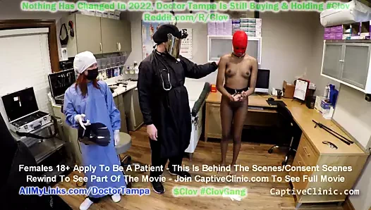 doktor tampa, hemşire stacy shepard, captivecliniccom'da 4 bdsm menekşe değnek etkisi oyun tarafından alınan güzel abanoz genç mücevher