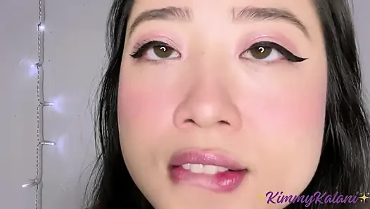 Yüzüme boşalmanı istiyorum -asmr 31 talimatı- kimmy kalani