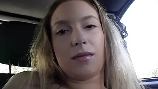 Klasik döl yürüyüşü van seks pikap! Christie Lee