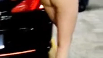 exibiendo en el parking