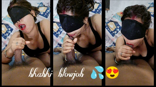 Desi bhabhi blowjob