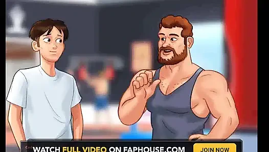 Yaz mevsimi efsanesi: orta yaşlı seksi kadınla poker bölüm 151