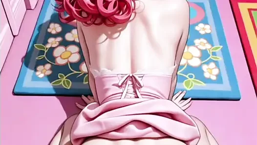 Hentai anime - kız arkadaşım başka bir adam tarafından olduğu için orgazm oluyor