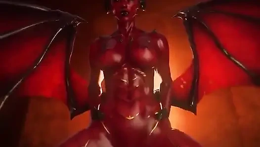 Orgazm olan kovboy kızda oc succubus