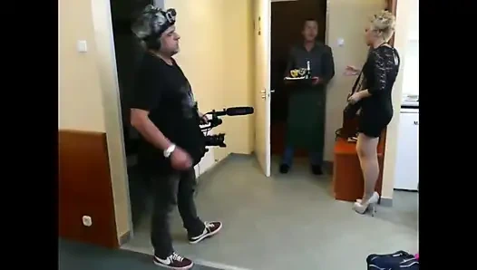 Sofia Cucci ve Choky Ice ve sahne arkası