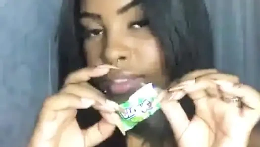 Zenci sakız fetişi