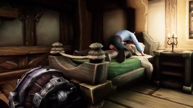 Gardiyan kızı kışlasında sikiyor - warcraft porno parodi