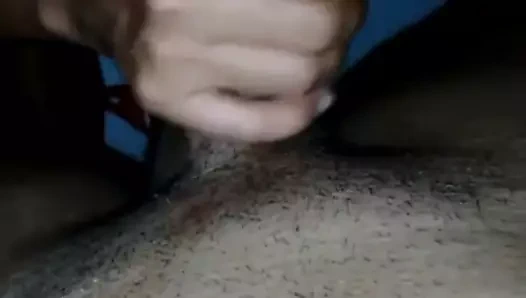 Safadinha tirando leite do pau