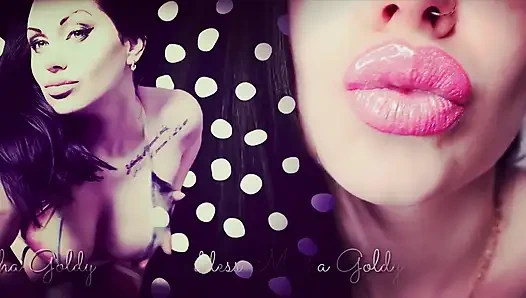 Dudak parlatıcısı ve şehvetli vücut şehveti!