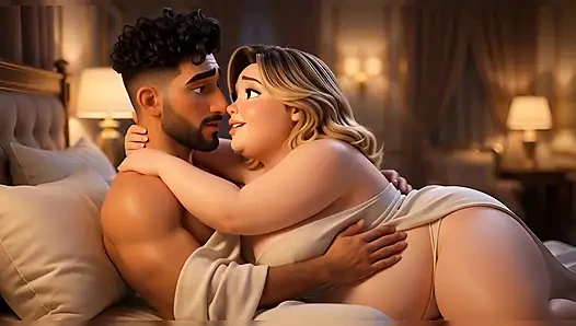 "Curvy Girl Flew For Holiday Sex - She Promised To Return" "Short Film