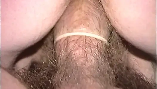 Masked milf loves big hairy cock in ass