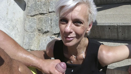 En eski sokak fahişe beni cum yaptı