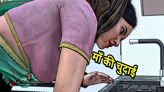 Üvey anne üvey oğluyla sikiliyor