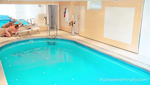 Sonunda onu becerdim - spada ateşli orgazm