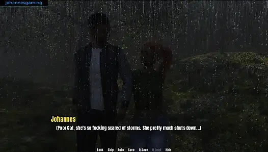 Büyükannenin evi - kedi hemen yanımda kendini parmakladı