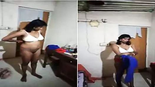 Bugün münhasır- tamil karısı giysiler giyiyor...