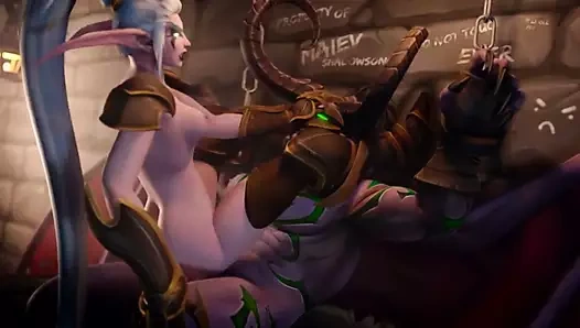 gece cini çabalıyor