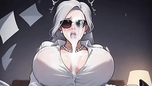 Waifu sürükleyici yakın çekim bakış açısı - derin domaltmalı ve her yere büyük boşalma (önizleme)
