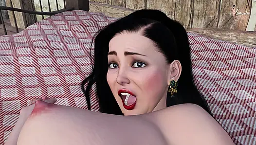 Seksi dul yenge ev sahibiyle seks yaparak kirasını ödüyor