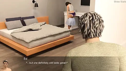 Ateşli evli kadın: arkadaşlarıyla poker oyununda ve arkadaşının seksi göt karısını kontrol ediyor 3. sezon 18. bölüm