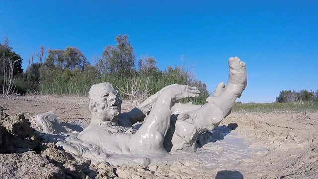 Самая густая грязь всех времен! экстремальная грязевая ванна