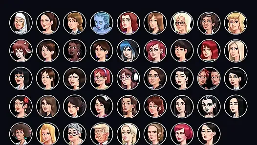 My French Teacher Seduces me in her office in college in Summertime Saga xxx (All chars 18+)