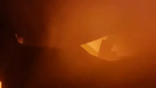 kedi gece hızlı bir dayak