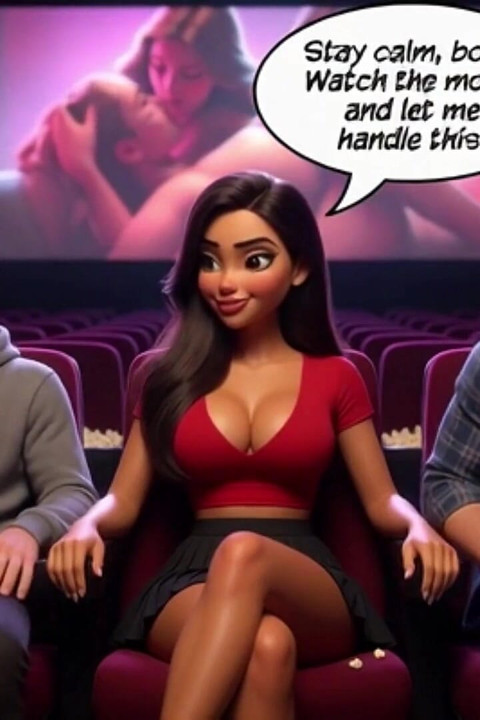 Üvey kız üvey babası için yasadışı arzudan sonra porno tiyatrosunun bakiresi oluyor (ai oluşturuldu)