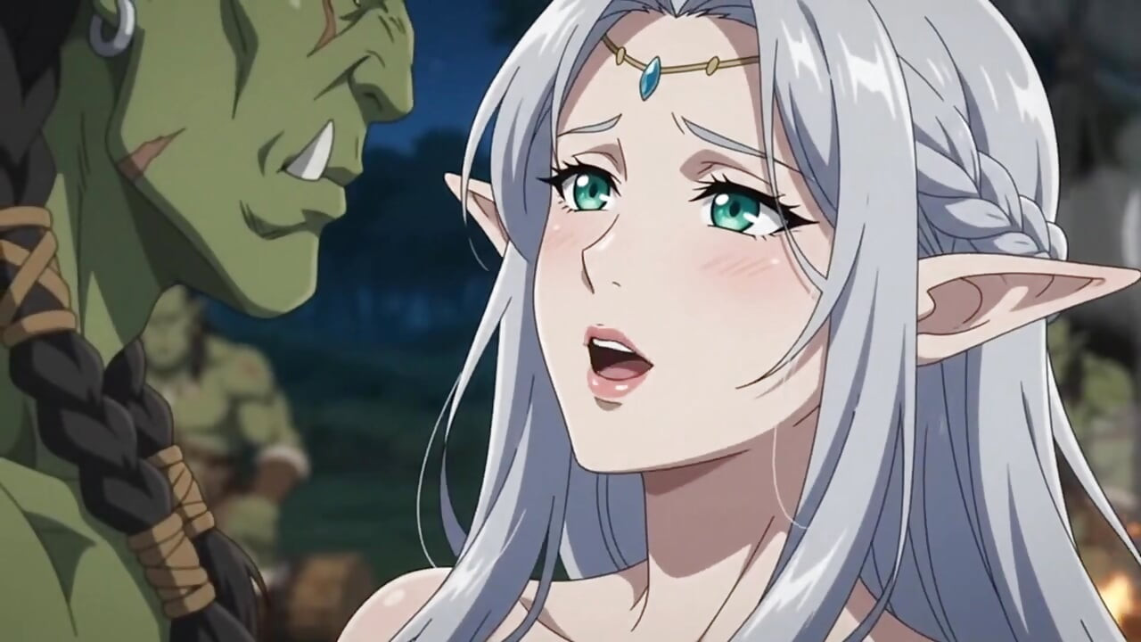Captured by the Orc Warlord Elf Princess's Forbidden Night