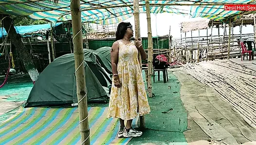 Young Stranger boy fuck beautiful alone Bhabhi! One time Sex