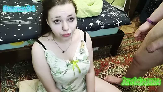 Orospu benim büyük sikimle becerdin ve yüzünde bitmiş