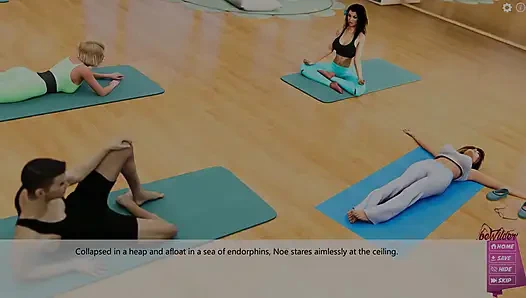 Noemi'nin Toscana yeniden doğuşu: iki yaramaz kız yoga yapıyor bölüm 15