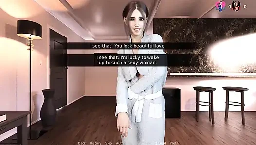 Потому что я люблю ее - его жену и ее шлюховатый друг - эпизод 1.