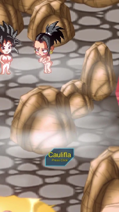 Kame Paradise Multiversex 3 - Caulifla ve Kale ile cabba üçlü seks | Klip 1