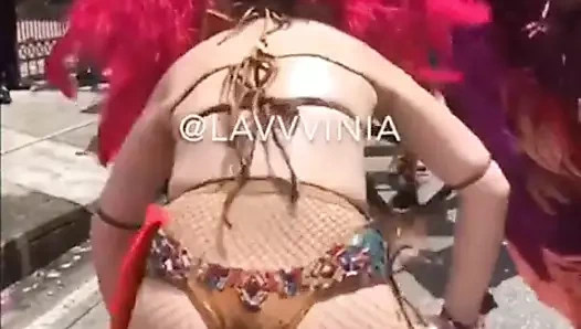 Karayipler'de sıcakta dans eden Polonyalı hile sürtük