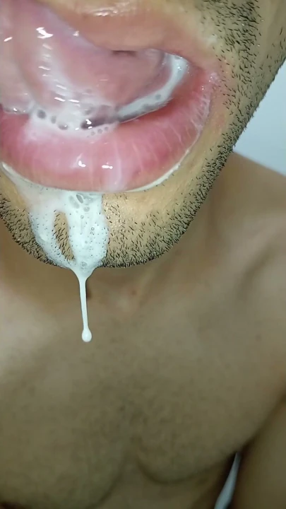 Ağzıma boşal, boşalmanla oyna ve yut, seksi, femboy, trans, gay yaramaz, dil, sloopy, six pack, fitness genç | Klip 2