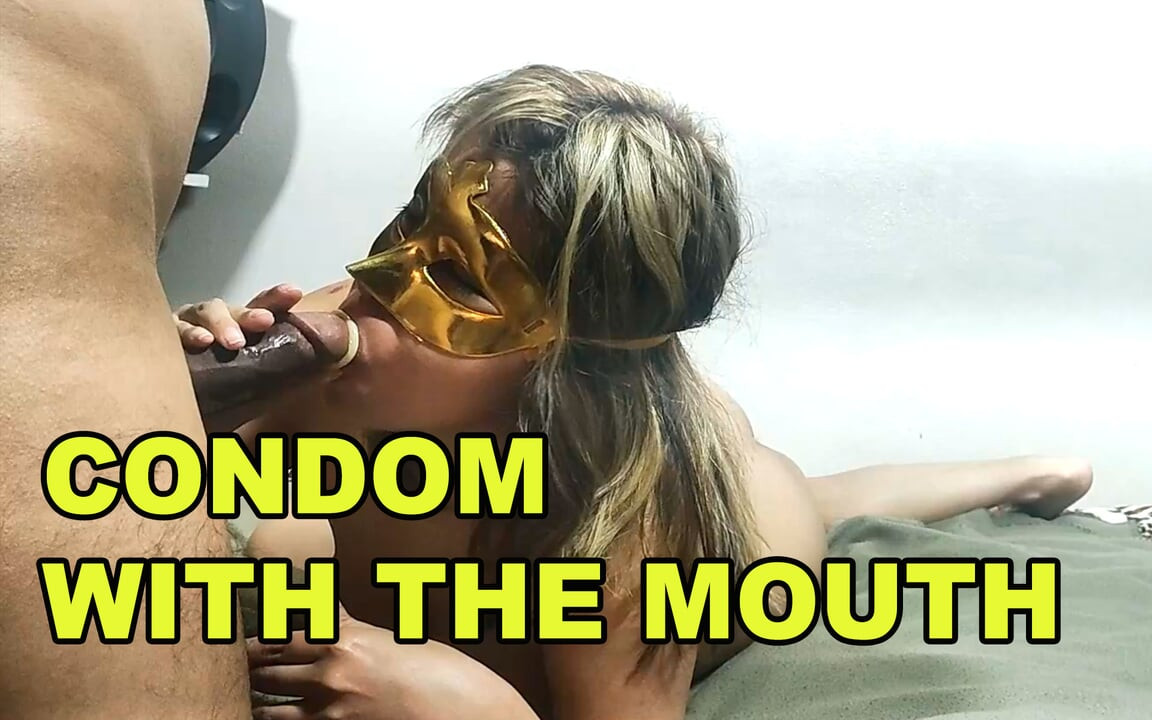 Busty gets fucked and recorded by her stepfather and he thinks she's a rookie in bed. I'm going to put the condom on you with my mouth!