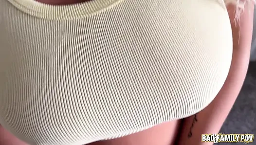 Badfamilypov - alexis kay üvey babasının zonklayan yarağını emiyor