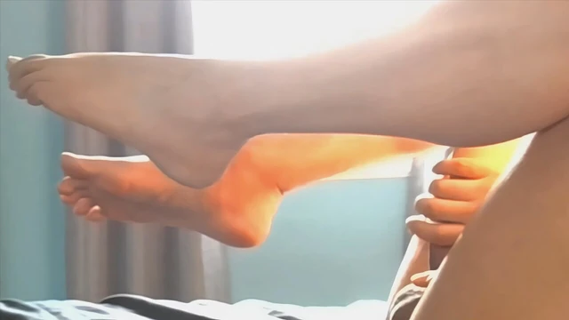 Nice legs in sun while stroking my nice cock