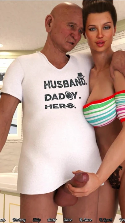 Mükemmel ev hanımı (k4soft tarafından) - yaşlı Arnold ile çıplaklar spası'nda komik bir gün (3) | Klip 2