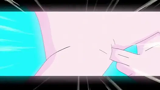 Hinata şişman bir yarağı sıvazlıyor ve amını parçalıyor